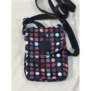 Kipling Tissy Multi Dots Crossbody Phone Bag, Small, Purse, Pockets